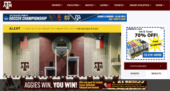 Desktop Screenshot of 12thman.com